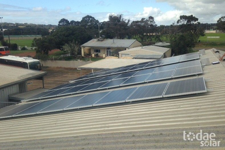 Kojonup Bus Centre 20kW Solar Installation