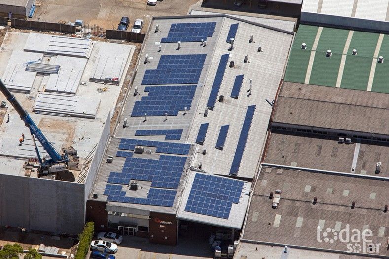 Allkotes Commercial Solar Installation