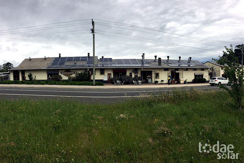 Robertson Cheese Factory 30kW Industrial Solar Installation